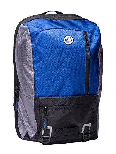 Case-It The Classic Laptop Backpack, Fits 13 Inch and Some 15 Inch Laptops, Blue (BKP-303-BLU)