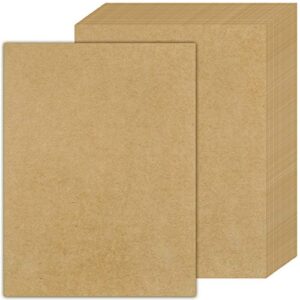 kraft paper,kraft cardstock for arts, crafts, office, 70 sheets 8.5 x 11 inches 180gsm kraft paper