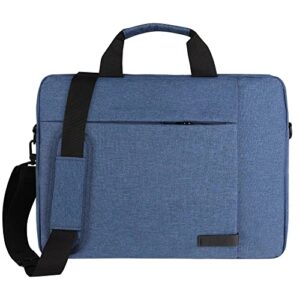 eccris laptop bag 15.6 inch for for dell latitude 5520 7520, inspiron 3502 3501, precision 3560, g5 5505 blue