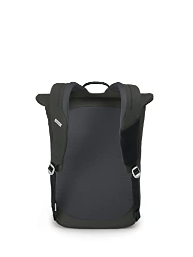 Osprey Arcane Roll Top Laptop Backpack, Stonewash Black