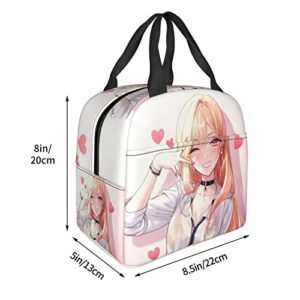 Proborn 2pcs Backpack Set Anime Angels Of Death Backpacks For Women Men Leisure Daypack School Bookbag 2 In 1 With Lunchbox