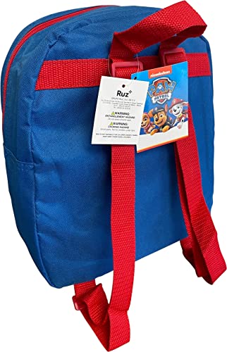 Ruz Paw Patrol Toddle Boy 12 Inch Mini Backpack (Blue-Red)