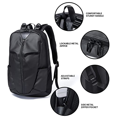 15 Inch Mens Backpacks, Laptop Backpack for Men, Oxford Spinning Waterproof Material, Built in Computer Mezzanine, and Inner Mesh Pocket