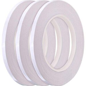 hotop 1/4 inch quilting sewing tape wash away tape, each 22 yard (3 rolls)