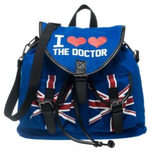 doctor who: i heart the doctor knapsack
