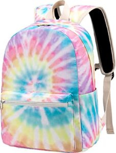 camtop preschool backpack for kids girls small backpack purse kindergarten school bookbags for toddler travel (y0094 pink yellow green)