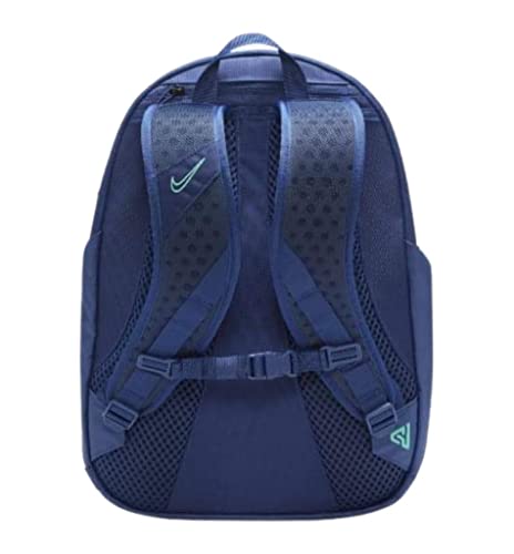 Nike Giannis Freak Backpack Basketball Training Sport Bag (Blue Void/Blue Void/Roma Green)