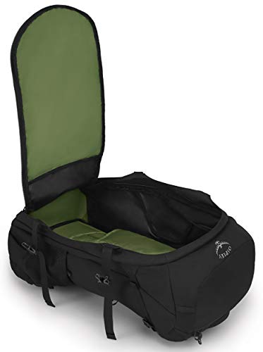 Osprey Packs Men's Farpoint Trek 55 Travel Backpack, Black, O/S