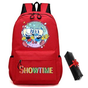 cartoon game backpack,lightweight large capacity laptop backpack book bag outdoor travel daypack -2