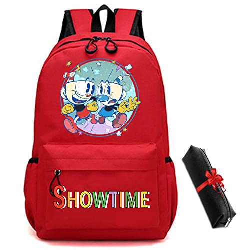 Cartoon Game Backpack,Lightweight Large Capacity Laptop Backpack Book Bag Outdoor Travel Daypack -2