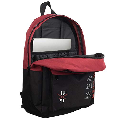 MERC with A Mouth Deadpool Comic Book Red & Black Backpack