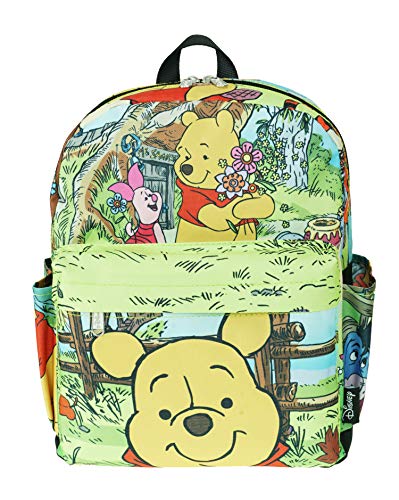 KBNL Winnie the Pooh 12inch Deluxe Oversize Print Daypack A21324 Medium