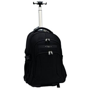 “e-z roll” brand high-end 19 in. laptop rolling backpack/wheeled backpack