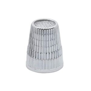 Dritz 162-L Slip Stop Thimble, Size Large, Silver