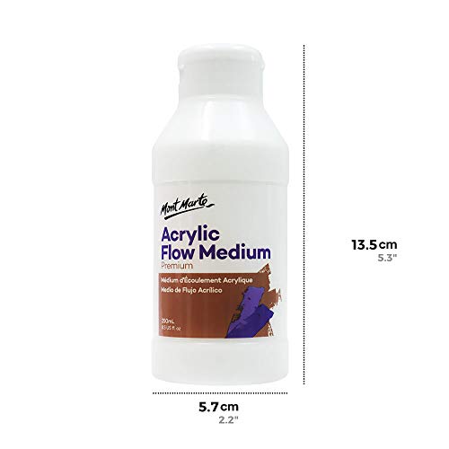 Mont Marte Premium Acrylic Flow Medium 8.45oz (250ml)