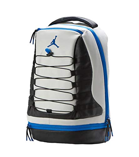 Nike Air Jordan Retro 10 Backpack (One Size, White/Blue)