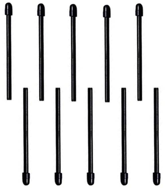 (10 Pack) Marker Pen Tips/Nibs for Remarkable 2 Stylus Pen Replacement Nibs/Tips Soft (Black)