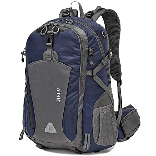 JIELV Hiking Backpack 45L Waterproof Camping Backpack Daypack Lightweight Outdoor Sport Travel for Men Women(Blue)