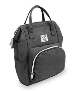 everest friendly mini handbag backpack, gray, one size