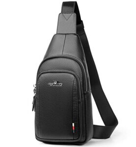 fsd.wg sling backpack for men chest bag crossbody shoulder bags travel bag purse for men with water resistant