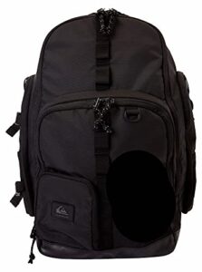 quiksilver men’s capt quarters backpack – black | os