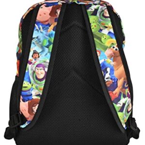 Disney Toy Story Backpack For Kids | Woody, Buzz Lightyear Bookbag For Toddlers, Boys, Girls | Officially Licensed Pixar Backpacks For Toys