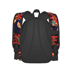 WJstore Unisex Durable College School Bookbag 3d Print Yu_Gi_Oh Laptop Backpack Funny Hiking Daypacks Black 3 One Size