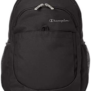 Champion(チャンピオン) Men's Backpack, Black (Black 19-3911tcx)