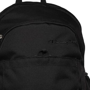 Champion(チャンピオン) Men's Backpack, Black (Black 19-3911tcx)