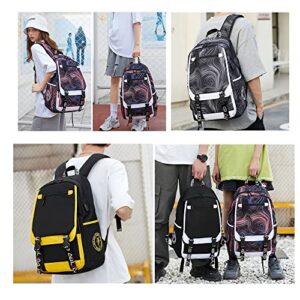 ZHANAO Laptop Backpacks for Student Boys Backpacks for Middle School Bookbag with USB Daypack Travel