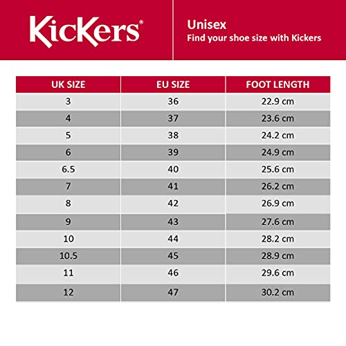 Kickers Unisex's School Backpack Nylon, Black, 20 litres