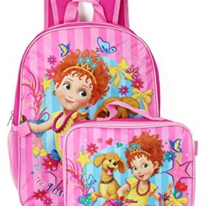 Disney Fancy Nancy 16' Backpack With Detachable Matching Lunch Box