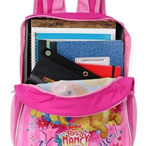 Disney Fancy Nancy 16' Backpack With Detachable Matching Lunch Box