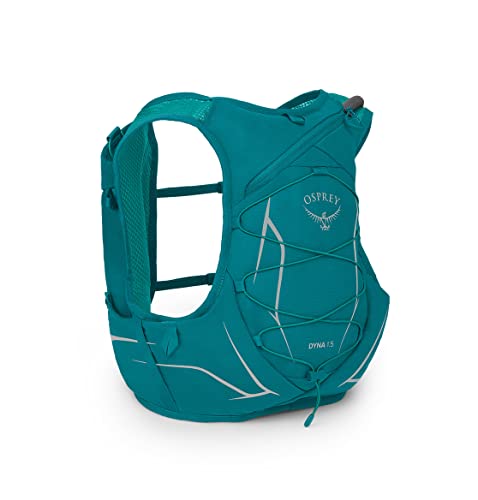 Osprey Dyna 1.5 Women's Hydration Vest with Hydraulics Reservoir, Verdigris Green, Large