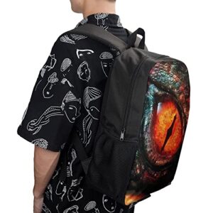 17 Inch Cool Dragon Backpack Cartoon Laptop Backpack College Bookbag Travel Bags for Teenagers