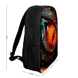 17 Inch Cool Dragon Backpack Cartoon Laptop Backpack College Bookbag Travel Bags for Teenagers