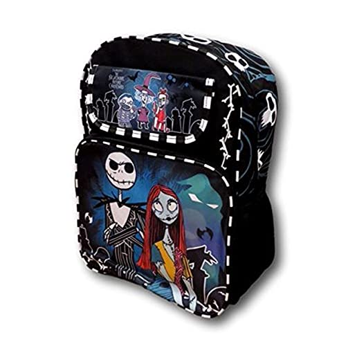 Disney Nightmare Before Christmas Sally & Jack School 16 inches Large Backpack