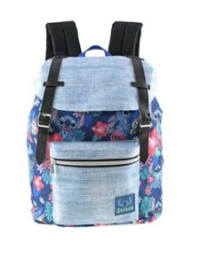 limited lilo and stitch allover pattern preppy vintage style 16″ school backpack