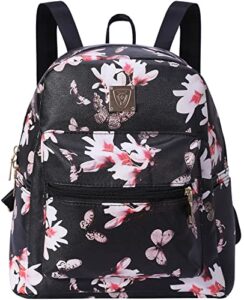 american shield girls mini waterproof ipad backpack casual lightweight light strong sport daypack 06051 (black5)