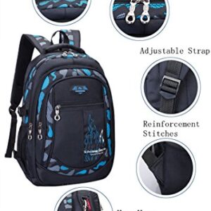 Student School Backpacks for Boys School Bookbag for Kids Student Backpack for Boy (Blue)