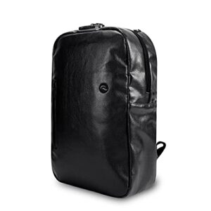 skunk elite backpack – smell proof (black leather)