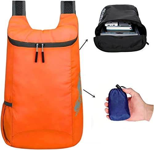 Small Hiking Rucksack Lightweight Foldable Backpack,,Durable Lightweight Packable Backpack Outdoor Sport Travelling Walking Hiking Camping Biking Small Backpack small rucksack