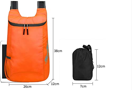 Small Hiking Rucksack Lightweight Foldable Backpack,,Durable Lightweight Packable Backpack Outdoor Sport Travelling Walking Hiking Camping Biking Small Backpack small rucksack