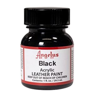 Angelus Acrylic Leather Paint 1oz Black