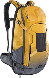 evoc, fr trail e-ride, protector backpack, 20l, loam/carbon grey, ml