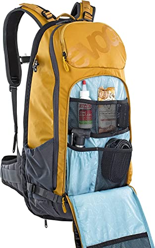 EVOC, FR Trail E-Ride, Protector backpack, 20L, Loam/Carbon Grey, ML