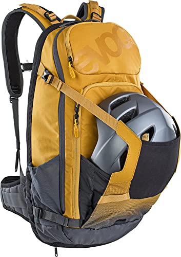 EVOC, FR Trail E-Ride, Protector backpack, 20L, Loam/Carbon Grey, ML