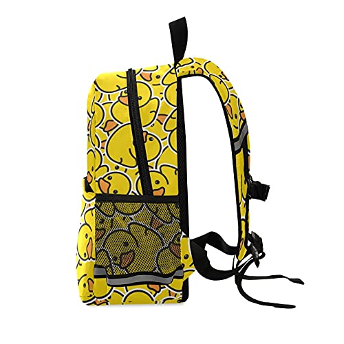 Little Yellow Duck Kids Backpack for Toddlers, Small Backpack for Kids School Travel Bag Picnic Meal Bag for Boys Girls