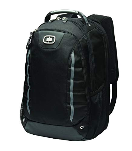 OGIO 417054.03 Stealth Black Pursuit 17" Laptop Carry-On Commuter Backpack