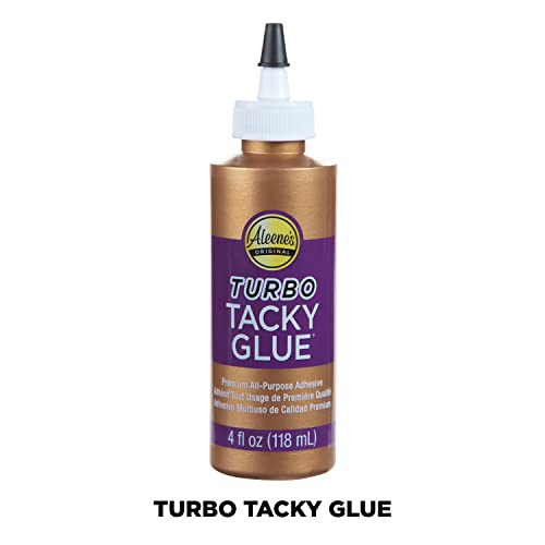 Aleene's Turbo Tacky Glue, 4 FL OZ - 3 Pack, Multi